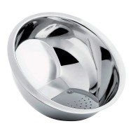 Escorredor De Arroz 25,5cm De Aço Inox